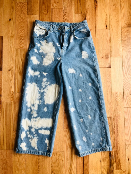 The Ragged Priest Denim - The Ragged Priest High-Rise Bleached Blue Jeans
